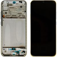 Дисплей Xiaomi Mi A3 / Mi CC9e OR 100% (Service Pack) with frame White