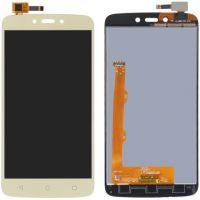 Дисплей Motorola Moto C Plus (XT1721 / XT1723 / XT1724 / XT1725 / XT1726) complete Gold