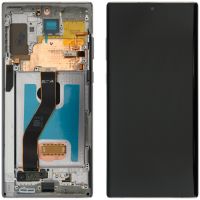 Дисплей Samsung Galaxy Note 10 Plus SM-N975 complete with frame Silver (Original AMOLED)