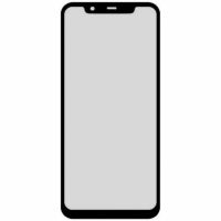 Скло дисплея Nokia 5.1 Plus Black (для переклеювання)