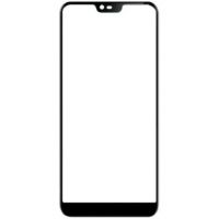 Скло дисплея Nokia 7.1 Black (для переклеювання)