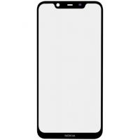 Скло дисплея Nokia 8.1 Black (для переклеювання)