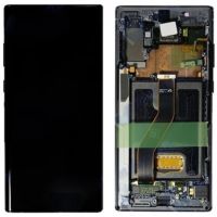 Дисплей Samsung Galaxy Note 10 Plus SM-N975 with frame Aura Black (Original AMOLED)