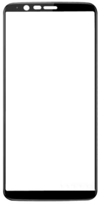 Скло дисплея OnePlus 5T Black (для переклеювання)
