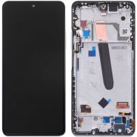 Дисплей Xiaomi 11i / 11X / Poco F3 / Redmi K40 OR 100% (Service Pack) with frame Night Black