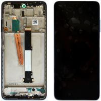 Дисплей Xiaomi Mi 10T Lite / Redmi Note 9 Pro 5G complete with frame Blue Original (PRC)