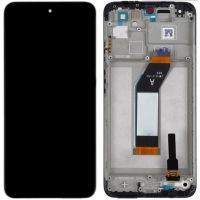 Дисплей Xiaomi Redmi 10 2022 OR 100% (Service Pack) with frame Black (Tarnish)