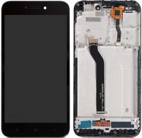 Дисплей Xiaomi Redmi 5A (MCI3B) / Redmi GO (MZB7184IN) OR 100% (Service Pack) with frame Black