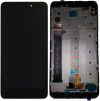 Дисплей Xiaomi Redmi Note 4 OR 100% (Service Pack) with frame Black