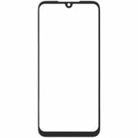 Скло дисплея Xiaomi Redmi Note 7 Black + OCA (для переклеювання)
