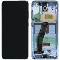 Дисплей Samsung Galaxy S20 Plus SM-G985 / G986 OR 100% (Service Pack) with frame Blue