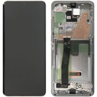 Дисплей Samsung Galaxy S20 Ultra SM-G988 OR 100% (Service Pack) with frame Cloud White