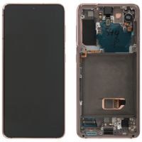 Дисплей Samsung Galaxy S21 SM-G990F / SM-G991 OR 100% (Service Pack) with frame Phantom Violet