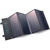 Портативна сонячна зарядна станція Choetech SC006 36W Black