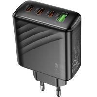 Зарядний пристрій HOCO CS27A Supply PD67W (3C1A) charger (EU) Black