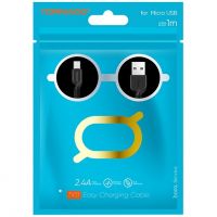 Кабель Micro USB TORNADO TX11 (1m / 2.4A) Black