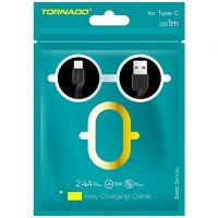 Кабель USB Type-C TORNADO TX11 (1m / 2.4A) White