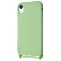 Чохол (Lanyard Case) для iPhone XR зі шнурком Mint Gum