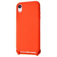 Чохол (Lanyard Case) для iPhone XR зі шнурком Orange
