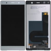 Дисплей Sony Xperia XZ2 Premium (H8166 / H8116) complete Chrome Silver