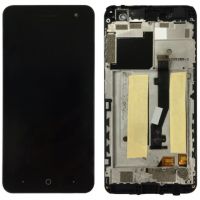 Дисплей ZTE Blade V8 lite complete with frame Black