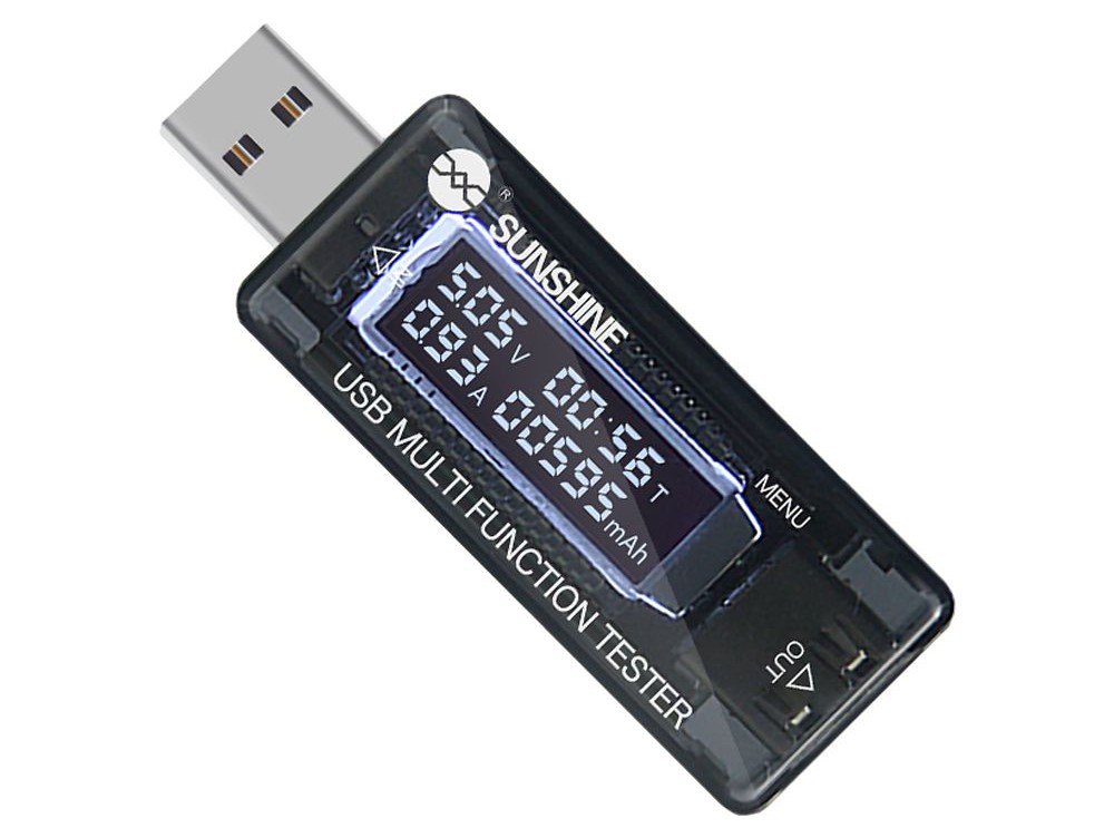 USB-тестер для перевірки заряджання смартфона